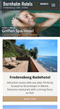 Mobile Screenshot of bornholmhotels.com